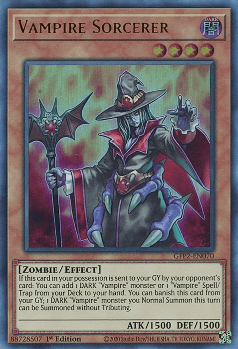 Vampire Sorcerer [GFP2-EN070] Ultra Rare