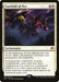 A Magic: The Gathering product named Starfield of Nyx [Magic Origins] from the Magic: The Gathering brand. This mythic enchantment features a cosmic scene with vibrant swirls. Its abilities include returning enchantments from your graveyard and transforming enchantments into creatures.