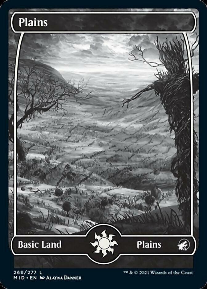 A grayscale Magic: The Gathering card titled 