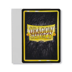 A single Dragon Shield: Standard Size 100ct Inner Sleeve - Perfect Fit Sideloader (Clear 'Naluapo') by Arcane Tinmen is displayed against a white background. The clear sleeve provides improved card protection with a sideloading feature and includes both front and back exterior flaps on the left.