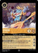 A super rare trading card featuring Stitch - Rock Star (23/204) [The First Chapter] from Disney, playing an electric guitar with one arm raised in excitement. The card has a cost of 6, power of 3, and defense of 5. It details Stitch's abilities: Shift 4 cost and Adoring Fans, allowing you to draw a card when a character with cost 2 or less is played.