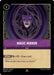 A Disney Magic Mirror (66/204) [The First Chapter] collectible card from The First Chapter features the rare "Magic Mirror." The card shows a purple mirror with a mystical face, adorned with dark, flowing shapes. It has a cost of 2 in the top left and an ability to draw a card with a 4-ink cost. A quote at the bottom reads, "What wouldst thou know, my Queen?
