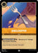 A Disney Lorcana game card from The First Chapter, titled "Dinglehopper (32/204) [The First Chapter]," depicts a cartoonish hand holding a fork. The underwater background brims with vibrant plant life. The card's ability, "Straighten Hair," allows players to remove up to 1 damage from a chosen character, much like perfecting human hairstyles.