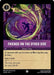 A common card from Disney Lorcana's The First Chapter titled "Friends on the Other Side (64/204) [The First Chapter]." It depicts a shadowy figure with three glowing green spirits and swirling enchantments. The card's action allows you to draw 2 cards. Text reads, "The cards, the cards, the cards will tell..." Cost: 3; Number: 64/204.