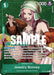 A picture of the card "Jewelry Bonney (Tournament Pack Vol. 3) [Winner] [One Piece Promotion Cards]" from Bandai's One Piece Promotion Cards collection. It shows an anime character with pink hair and a green hat, sitting and eating a large piece of meat. Text below reads "Jewelry Bonney," character type "Supernovas/Bonney Pirates," with various stats and abilities detailed.