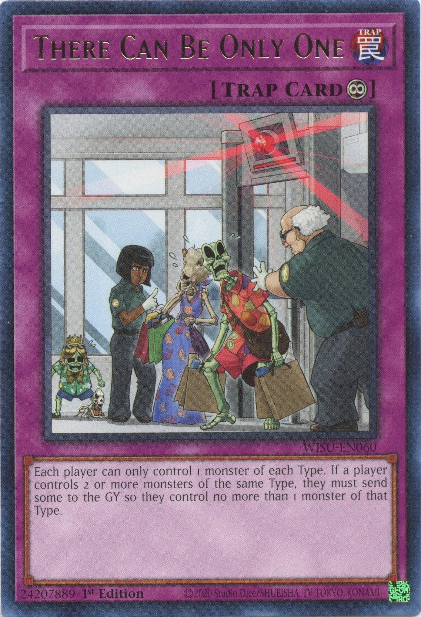 The Yu-Gi-Oh! Rare Trap Card 