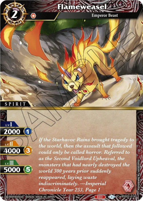 Flameweasel (BSS02-014) [False Gods]