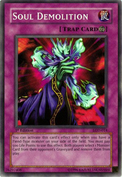 A Yu-Gi-Oh! trading card titled 