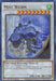 A Yu-Gi-Oh! trading card titled "Mist Wurm (Duel Terminal) [HAC1-EN166] Parallel Rare" from the Hidden Arsenal series. The card depicts an otherworldly blue creature with several red eyes and tentacles, emerging fiercely from a foggy vortex. This Effect Monster, which is Synchro Summoned, has Wind attributes, with 2500 attack and 1500 defense power.