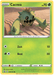 Image of a Pokémon trading card from the Pokémon series featuring Cacnea (004/163) [Sword & Shield: Battle Styles]. This Grass-type Basic Pokémon is depicted as a green, round, cactus-like creature with stubby arms and black diamond-shaped markings. With 70 HP, it has two attacks: "Zzzt" for 10 damage and "Beat" for 20 damage. Art by Kazuma Koda.