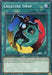A "Yu-Gi-Oh!" Normal Spell Card titled "Creature Swap [SBCB-EN159] Common." The artwork depicts two creatures being swapped, as indicated by arrows in a circular motion. One creature, a warrior, is leaping forward with a sword while the other is a green, reptilian creature. Text at the bottom explains the spell's effect in Speed Duel Battle City Box format.