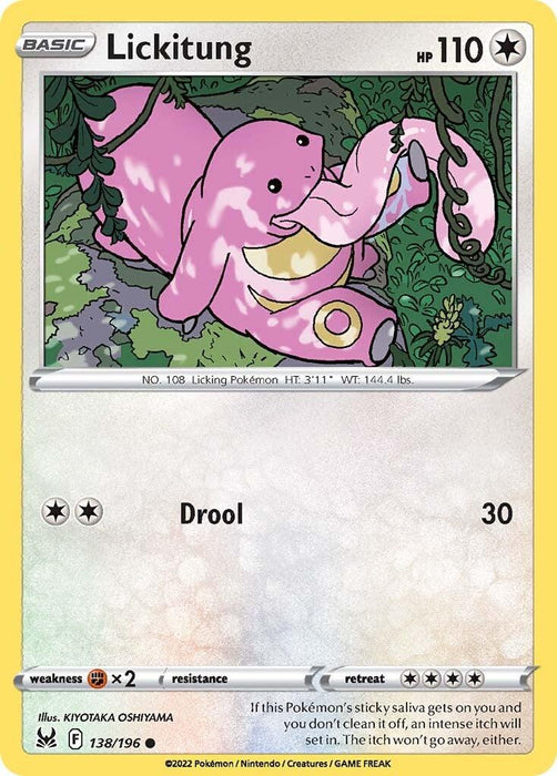 Lickitung (138/196) [Sword & Shield: Lost Origin]