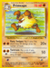 A Pokémon card of Primeape (59/110) [Legendary Collection] from Pokémon with 70 HP. The card shows a fierce, yellow, and brown, ape-like creature in a dynamic pose. As an Uncommon Fighting type, it has two attacks: Fury Swipes (20x damage) and Tantrum (50 damage). Weakness to Psychic, no resistance, and a retreat cost of one energy. Card number