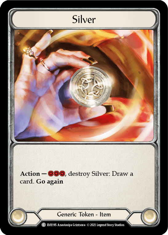 Silver [EVR195] (Everfest)  1st Edition Rainbow Foil