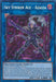 A Yu-Gi-Oh! trading card titled "Sky Striker Ace - Azalea [BLMR-EN052] Secret Rare," a Secret Rare Link/Effect Monster, features a character with white hair in dark, futuristic armor wielding a large sword. Surrounded by a purple energy aura, the card's details include attributes, effects, and stats.