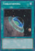 A Yu-Gi-Oh! trading card titled "Terraforming [BLMR-EN087] Secret Rare." The artwork depicts a glowing, orb-like Earth surrounded by a transparent sphere floating above a barren, cratered moon in space. This Secret Rare card belongs to the "Spell Card" category and has text at the bottom that reads: "Add 1 Field Spell from your Deck to your hand.