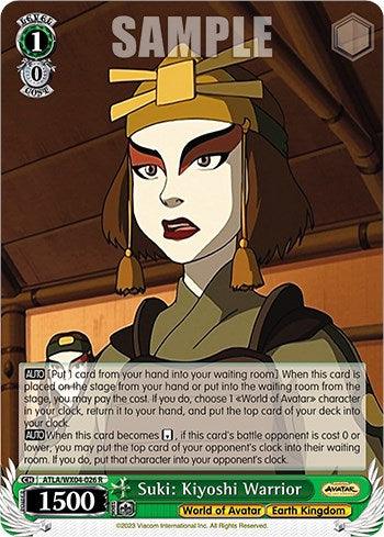 Suki: Kiyoshi Warrior [Avatar: The Last Airbender]