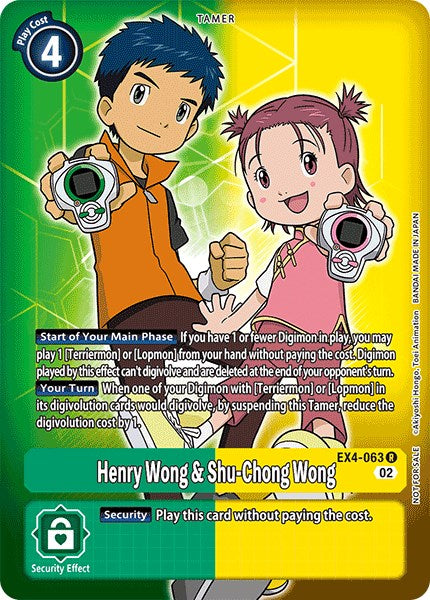 The image is a Digimon card titled 