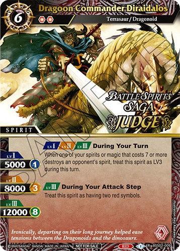 Dragoon Commander Diraidalos (Judge Pack Vol. 2) (BSS02-009) [Battle Spirits Saga Promo Cards]