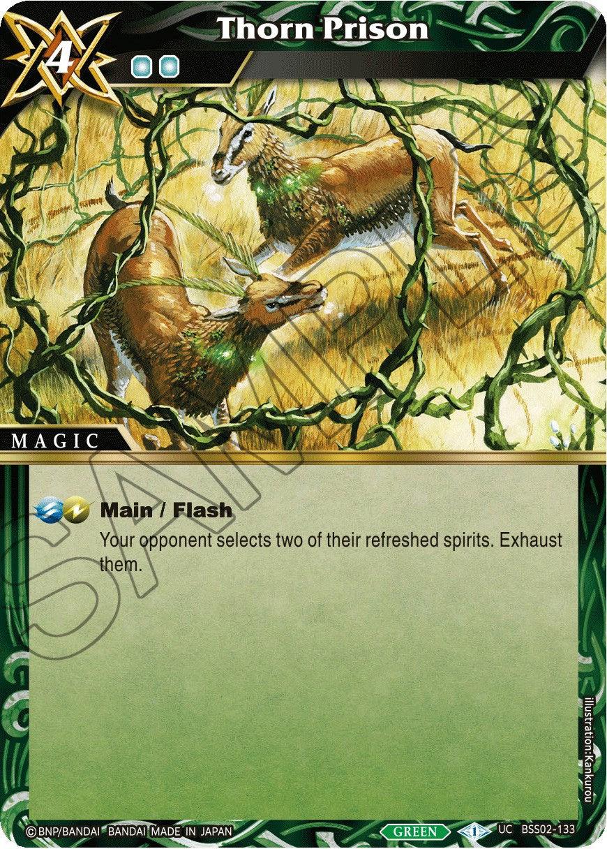 The image depicts a trading card titled 