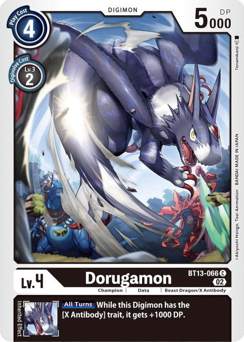 Dorugamon [BT13-066] [Versus Royal Knights Booster]