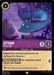 A Disney Jetsam - Ursula's Spy (46/204) [The First Chapter] trading card featuring Jetsam, Ursula's Spy from The First Chapter. Jetsam is depicted as a sinister blue eel with a sly expression, swimming underwater with chains and sunken objects in the background. The card has a power and toughness of 3/3, boasting abilities like Evasive and Sinister Slither.