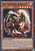 A "Yu-Gi-Oh!" trading card titled "Big-Winged Berfomet [DUNE-EN004] Super Rare". This Effect Monster features an anthropomorphic fiend with purple and black wings, one angelic and one demonic, standing menacingly. With 1400 attack points and 1800 defense points, this card is a powerful addition to any Duelist Nexus.