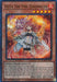 A Yu-Gi-Oh! trading card titled "Hiita the Fire Channeler [DUNE-EN026] Ultra Rare" from the Duelist Nexus set, features a red-haired character wielding a staff, surrounded by flames and two fire spirits. This 3rd edition SPELLCASTER/EFFECT Monster boasts an ATK of 1850 and DEF of 1500, with a fiery backdrop emphasizing her fire association.