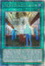 An image of a Yu-Gi-Oh! trading card titled "Noble Arms Museum [DUNE-EN057] Quarter Century Secret Rare." It is a Spell Card within the Duelist Nexus collection, with text describing its effects on FIRE Warrior monsters and special abilities related to "Noble Knight" monsters. The card has a holographic pattern and features an image of a museum exhibit in the background.