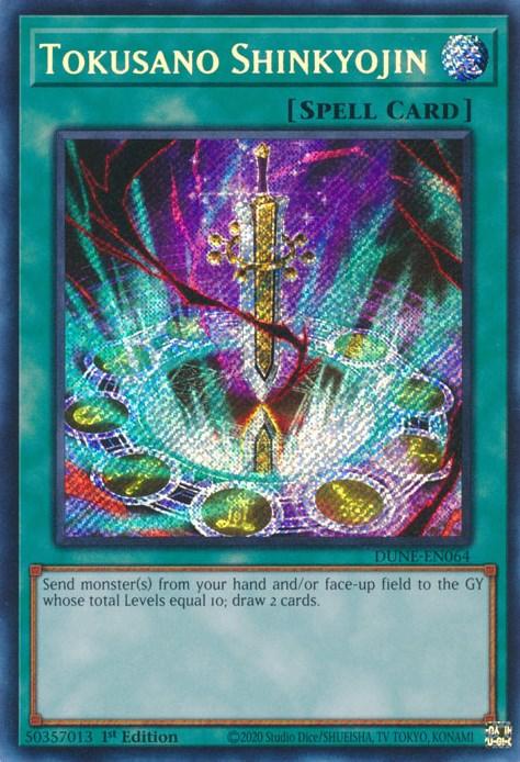 The image is of a Yu-Gi-Oh! card titled 