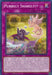 A Yu-Gi-Oh! product titled "Purrely Sharely!? [DUNE-EN075] Common" from the Trap Card category. The card, under the Duelist Nexus series, features three colorful creatures: a winged, cat-like Purrely descending from above, an owl with blue and green feathers, and a dark grey wolf lying below. Text details the card's effects.