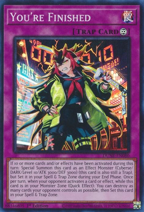 This is an image of a Yu-Gi-Oh! trading card titled 