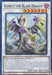 A Yu-Gi-Oh! trading card featuring "Kuibelt the Blade Dragon [DUNE-EN083] Common," a Synchro/Effect Monster from the Duelist Nexus series. The dragon has purple and silver armor with blade-like wings, a long tail, and emits a blue aura. Card stats: Level 7, ATK 2500, DEF 1900. Effect text and card details are displayed underneath