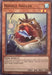 A Yu-Gi-Oh! trading card named "Nimble Angler [OP22-EN004] Super Rare" features an anglerfish with a blue lure. This Super Rare Effect Monster boasts 600 ATK and 100 DEF points, highlighted in the OTS Tournament Pack 22. Displaying a water attribute symbol in the top right, it's categorized as [FISH/EFFECT].