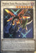 The image features a "Yu-Gi-Oh!" trading card titled "Power Tool Mecha Dragon [OP22-EN018] Common" from the OTS Tournament Pack 22. This Synchro/Effect Monster showcases a mechanical dragon with a sleek, futuristic design, equipped with various tools and gadgets. It boasts an ATK of 2300 and DEF of 2500.