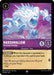 A card titled *Marshmallow - Persistent Guardian (50/204) [The First Chapter]* features an icy blue snow monster with sharp icicles on its body. It has 5 attack and 5 defense. The Super Rare card's ability, "Durable," allows this Persistent Guardian to return to your hand when banished. A quote from Olaf at the bottom reads, “Hey! We were just talking about you!”