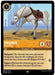 A Disney card featuring "Maximus - Palace Horse (10/204) [The First Chapter]," with a 5 cost, 4 attack, and 5 defense. This Super Rare card boasts Bodyguard and Support abilities and is classified as "Storyborn - Ally." The background displays cracked ground and palace imagery.