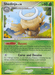 A rare Pokémon trading card of Shedinja (40/146) [Diamond & Pearl: Legends Awakened]. Shedinja, a Stage 1 Pokémon evolving from Nincada, is depicted with halo-like wings and a shiny body. The card details its HP of 60, abilities "Resent" and "Curse and Deceive," illustrator info, and is numbered 40/146.