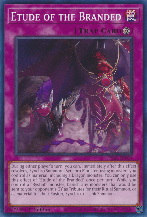 A Yu-Gi-Oh! card titled 