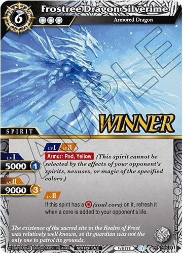 Frostree Dragon Silverime (Winner) (PR-014) [Battle Spirits Saga Promo Cards]