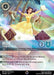 A collectible card image featuring "Belle - Strange but Special (Enchanted) (214/204) [The First Chapter]" from Disney. Belle, holding an open book with magical sparkles around her, is illustrated as "Strange but Special." The card attributes include cost: 4, strength: 2, and willpower: 4. Special abilities are "Read a Book" and "My Favorite Part!" The rarity is symbolized at the bottom right corner.
