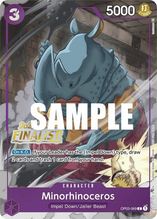 Minorhinoceros (Online Regional 2023) [Finalist] [One Piece Promotion Cards]