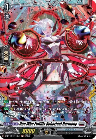 One Who Fulfills Spherical Harmony (D-BT11/FR18EN) [Clash of Heroes]