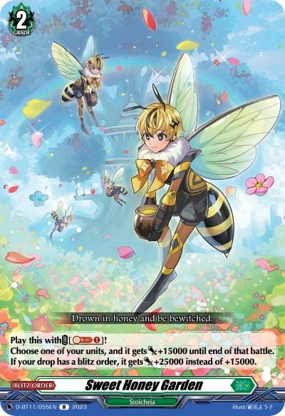 Sweet Honey Garden (D-BT11/055EN) [Clash of Heroes]