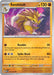 Image of a Pokémon Sandslash (028/165) [Scarlet & Violet: 151] trading card. Sandslash has a yellow, spiny body and is shown in a dynamic pose on rocky terrain. The card lists Sandslash's HP as 120 and includes two attacks: Rumble and Spike Rend. Additional details such as the artist's credit and card number (028/165) are present.