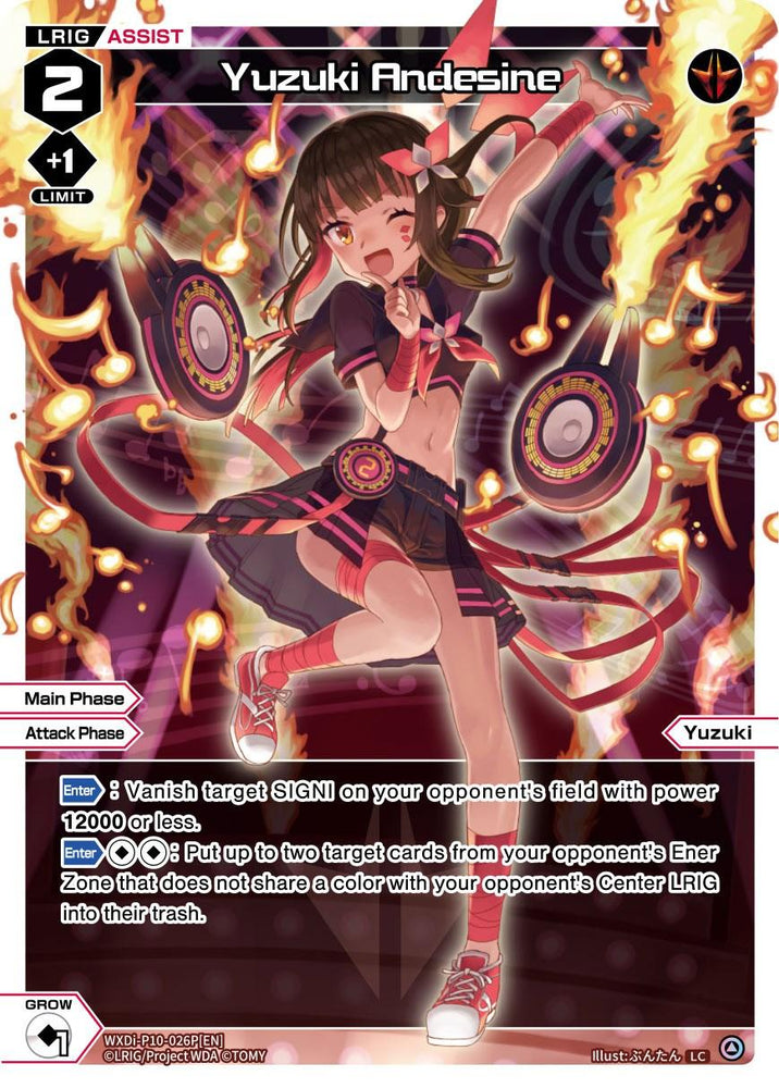 Yuzuki Andesine (Parallel Foil) (WXDi-P10-026P[EN]) [Prismatic Diva]