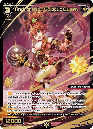 Andromeda, Galactic Queen (SRP) (WXDi-P10-036P[EN]) [Prismatic Diva]