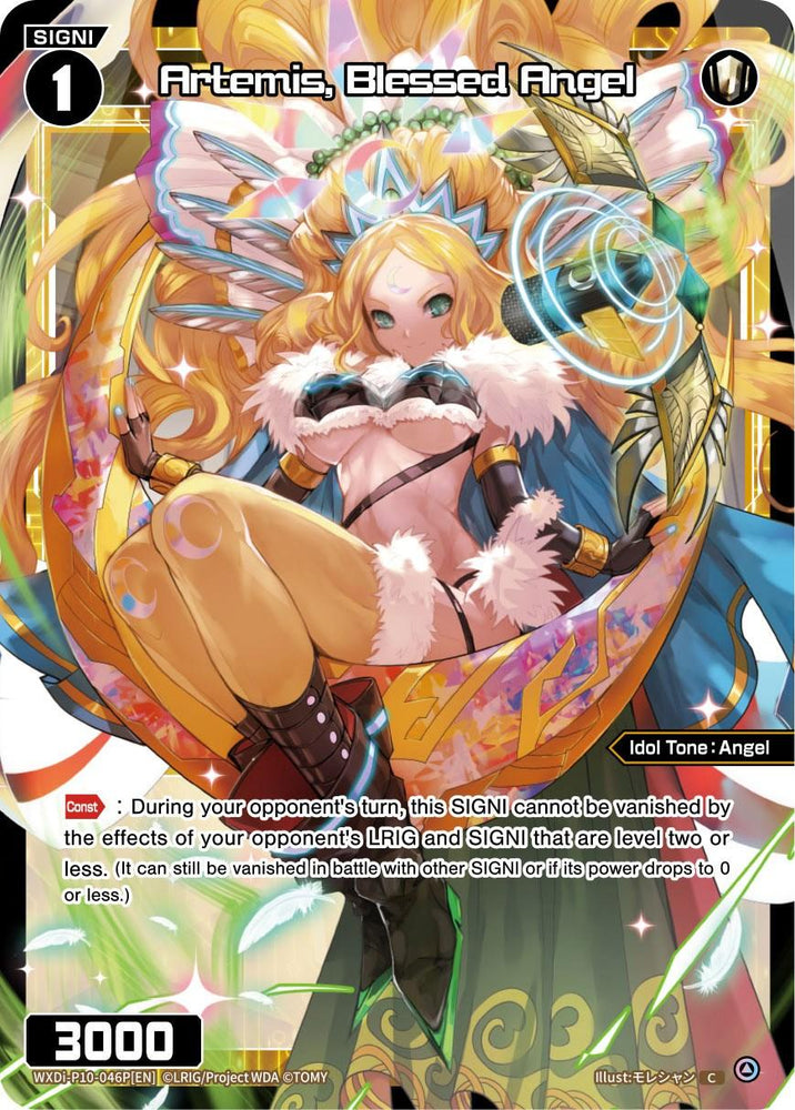 Artemis, Blessed Angel (Parallel Foil) (WXDi-P10-046P[EN]) [Prismatic Diva]