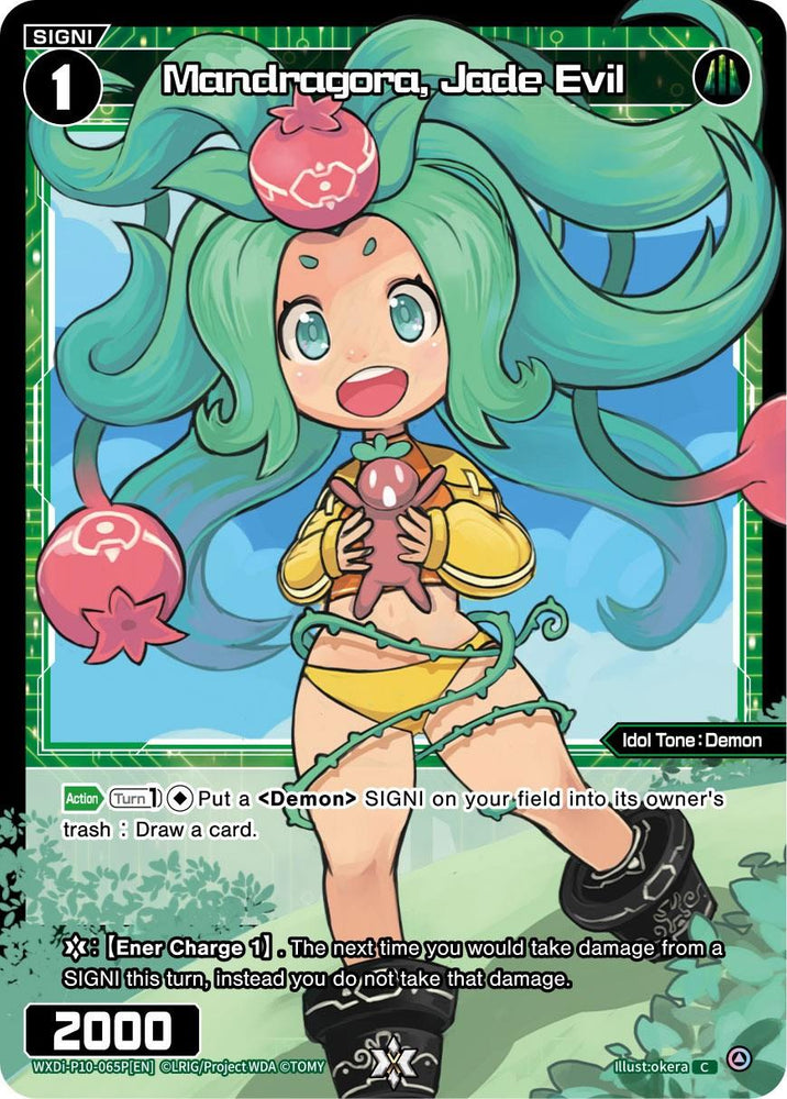 Mandragora, Jade Evil (Parallel Foil) (WXDi-P10-065P[EN]) [Prismatic Diva]