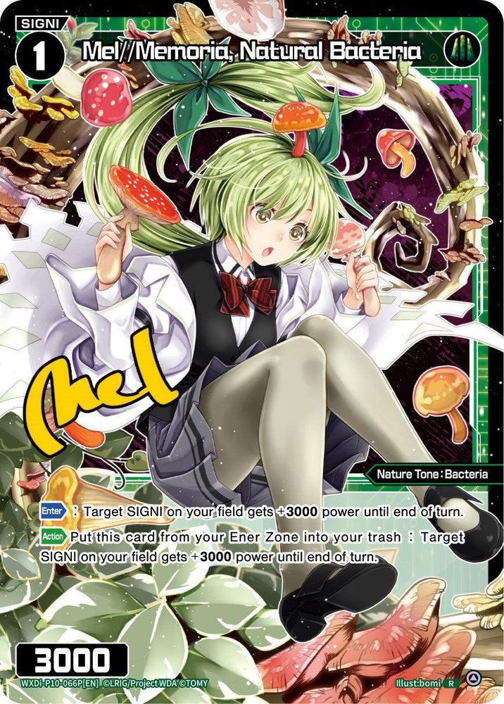 Mel//Memoria, Natural Bacteria (Parallel Foil) (WXDi-P10-066P[EN]) [Prismatic Diva]